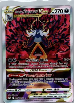 Pokemon Hisuian Samurott VSTAR GG52/GG70 Holo Crown Zenith Galarian Gallery - Image 1