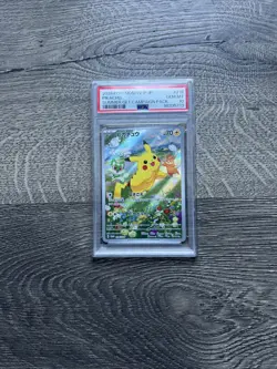 Pokemon Pikachu 218/SV-P SV-P Promo Holo Japanese PSA 10 Get summer Campaign - Image 5