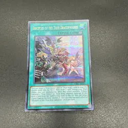 YuGiOh Disciples of the True Dracophoenix CR07-AES26 Secret Asian English A - Image 1