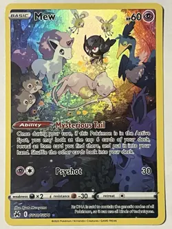 Pokemon Mew Ultra Rare - Crown Zenith GG10/GG70 - NM - FREE SHIPPING - Image 1
