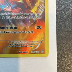 Pokemon Rhyperior Omega Barrier Holo Rare 77/160 XY Primal Clash 160 HP 2015 - Image 4