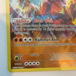 Pokemon Rhyperior Omega Barrier Holo Rare 77/160 XY Primal Clash 160 HP 2015 - Image 5