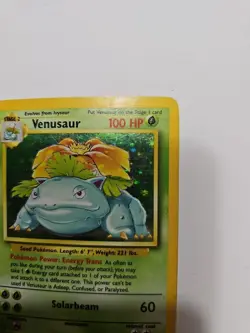 *Venusaur!* Pokemon 015/102 Base Set Holo Rare Vintage Wotc - Image 2