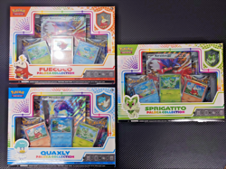 Pokemon Paldea Collection Set-Factory Sealed-Fuecoco-Quaxly-Sprigatito- 3 Boxes - Image 1