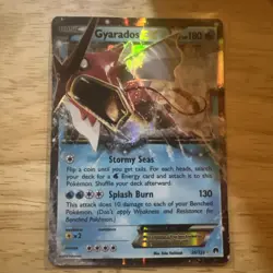 Pokemon TCG XY Breakpoint Gyarados EX Ultra Rare Holo Card 26/122 - Image 1