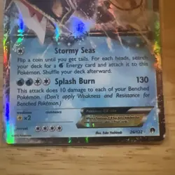 Pokemon TCG XY Breakpoint Gyarados EX Ultra Rare Holo Card 26/122 - Image 3