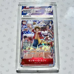 Monkey D Luffy ST10-006 DAY 24 2024 ACE10 One Piece Promo Card Japanese JP - Image 1