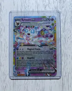 Pokemon TCG Sylveon EX Prismatic Evolutions Double Rare Holo Card 41/131 - Image 2
