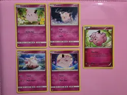 🩷 Fairy Bundle Pokemon TCG 🩷 Cute Pink Pokemon Cards - Clefairy - Image 1