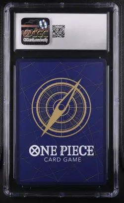 One Piece Afro Monkey D. Luffy Promo OP07-073 Bandai Card Games Fest CGC 10 - Image 2
