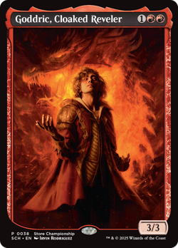 Goddric, Cloaked Reveler (Store Championship) FOIL PROMO NM Rare CARD ABUGames - Image 1