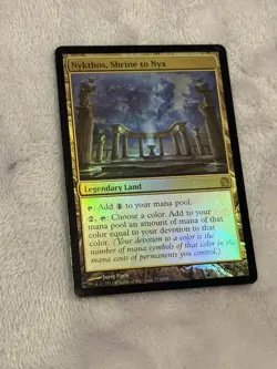 MTG - NYKTHOS SHRINE TO NYX - FOIL - LP - THEROS - RARE, Mtg PlayCard, Mtg - Image 1