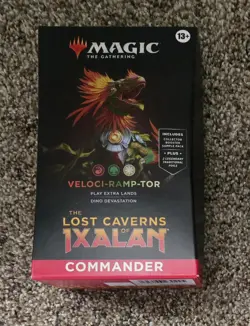 Veloci-Ramp-Tor Lost Caverns of Ixalan Commander Deck Velociramptor MTG Dinosaur - Image 1