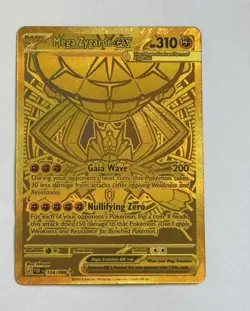 Pokemon Mega Zygarde EX 124/088 Perfect Order Ultra Rare Full Art Foil ENG - Image 1