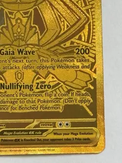 Pokemon Mega Zygarde EX 124/088 Perfect Order Ultra Rare Full Art Foil ENG - Image 2