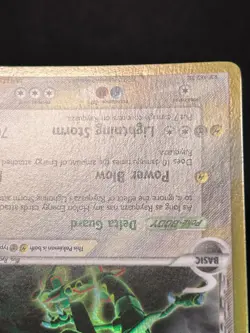 Pokemon Card - Rayquaza Delta Species 13/113 Holo Rare - Image 4