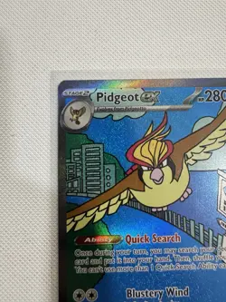 Pokemon TCG Pidgeot ex SAR 225/197 SV03 Obsidian Flames Holo Eng HP280 - Image 5