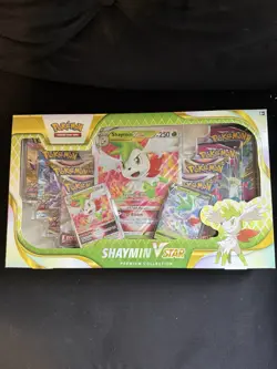 Pokemon TCG Shaymin VSTAR Premium Collection Box Promo EN 2022 Age 6+ - Image 2