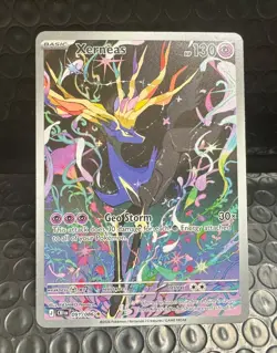 Xerneas 91/86 Chaos Rising IR Holo Pokemon TCG NM - Image 1