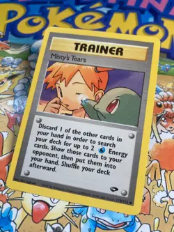 Misty's Tears 118/132 Uncommon Gym Challenge Pokemon - Image 2