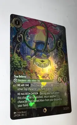Lorcana Alien True Believer Enchanted Wilds Unknown 229/204 - Image 4