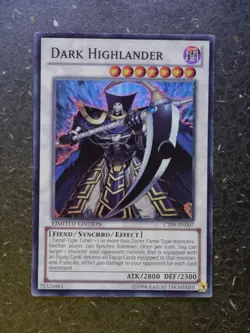 Yugioh Cards: DARK HIGHLANDER CT09 SUPER RARE # I52 - Image 1