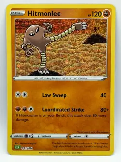 Hitmonlee - 011/034 - Trading Card Game Classic - Near Mint - Image 1