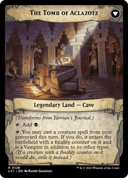 MTG - Tarrian's Journal / The Tomb of Aclazotz - LCI - Magic the Gathering - Image 2