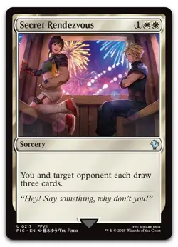 Secret Rendezvous (0217) #217 (NM) Final Fantasy FIC Magic MTG - Image 1