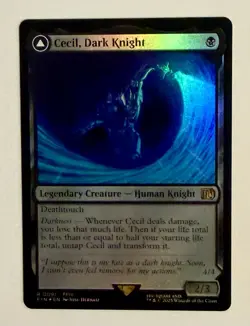 Cecil, Dark Knight Foil R FINAL FANTASY 91 NM MTG - Image 1