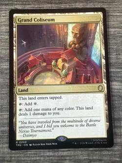 Grand Coliseum 68 NM Teenage Mutant Ninja Turtles Eternal MTG - Image 1