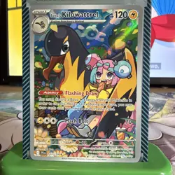 Iono's Kilowattrel 163/159 Illustration Rare Journey Together Pokemon NM - Image 1