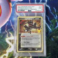 Pokemon Card | PSA 9 Greninja Gold Star SWSH144 Celebrations ETB Promo Holo - Image 1