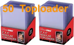 Toploader Ultra Pro Hullen 3" x 4" fur Pokemon Magic YuGiOh 25 50 100 Stuck - Image 3