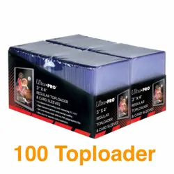 Toploader Ultra Pro Hullen 3" x 4" fur Pokemon Magic YuGiOh 25 50 100 Stuck - Image 4