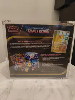 Pokemon TCG Chaos Rising PKC Elite Trainer Box Factory Sealed No Rips AcrylicBox - Image 3