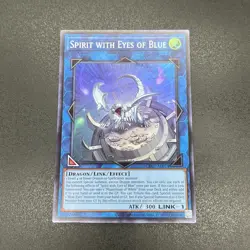 YuGiOh Spirit with Eyes of Blue CR07-AE074 Super Asian English A - Image 1