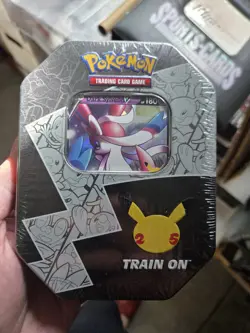 Pokemon TCG Celebrations Dark Sylveon V Tin - 25th - Sealed - Sword and Shield - Image 1