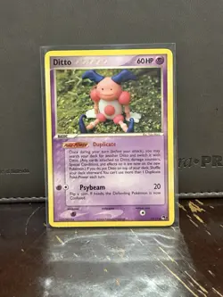 Pokemon Pop Series 3 Ditto Mr. Mime 12/17 Near Mint Condition - Image 1