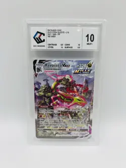 CCC 10 Carte Pokemon EB07 Evolution Celeste Rayquaza VMAX 218/203 FR - Image 2