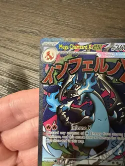 Mega Charizard X EX 023 Mega Evolution Black Star Promo Holo Pokemon TCG UPC- NM - Image 2