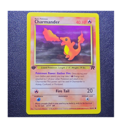 Pokemon TCG Team Rocket 1st Edition Charmander Abra Slowpoke Wizards 2000 Lot - Image 1