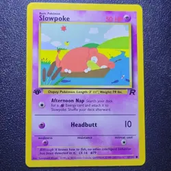 Pokemon TCG Team Rocket 1st Edition Charmander Abra Slowpoke Wizards 2000 Lot - Image 5