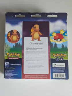 Pokemon TCG Charmander Pin Collection Box Pokemon Go Sealed - Image 2