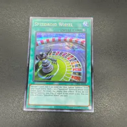 YuGiOh Speedroid Wheel CR06-AE041 Secret Asian English A - Image 1