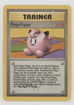 Clefairy Doll German Pokemon Base Set #70 1999 - Image 1