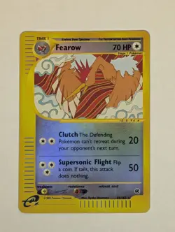 Fearow 011/165 Expedition Base Set Reverse Holo front/back image pokemon tcg - Image 1