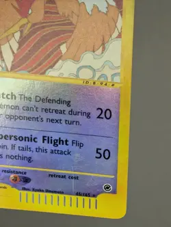 Fearow 011/165 Expedition Base Set Reverse Holo front/back image pokemon tcg - Image 4