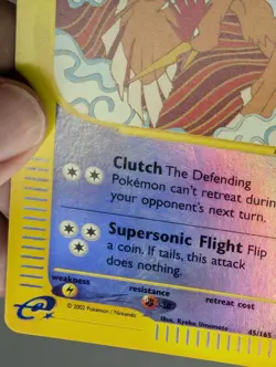 Fearow 011/165 Expedition Base Set Reverse Holo front/back image pokemon tcg - Image 5