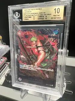 BGS 10 One Piece Roronoa Zoro ST21-015 2025 Flagship Battle Ex Asia Top Prize JP - Image 3